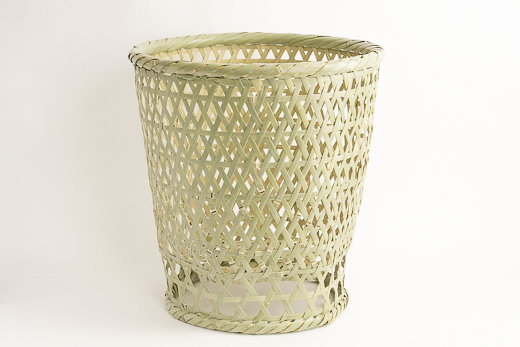 熊本 真竹 脱衣かご (深)