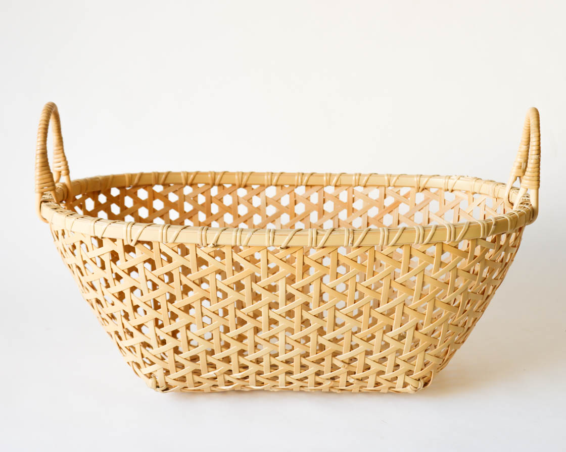 大分 亀甲編み 整理かご