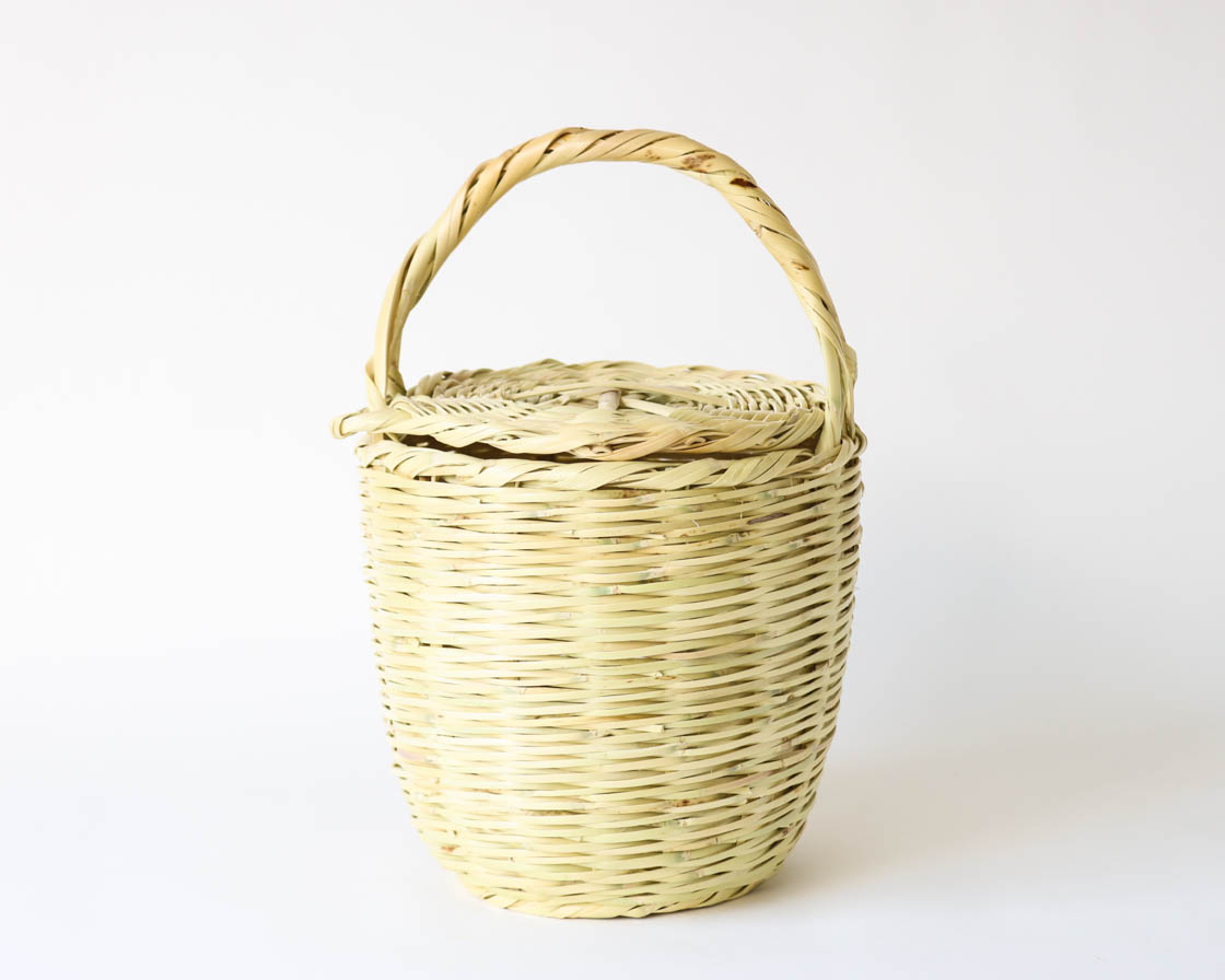 ポルトガル Cane Basket (L)