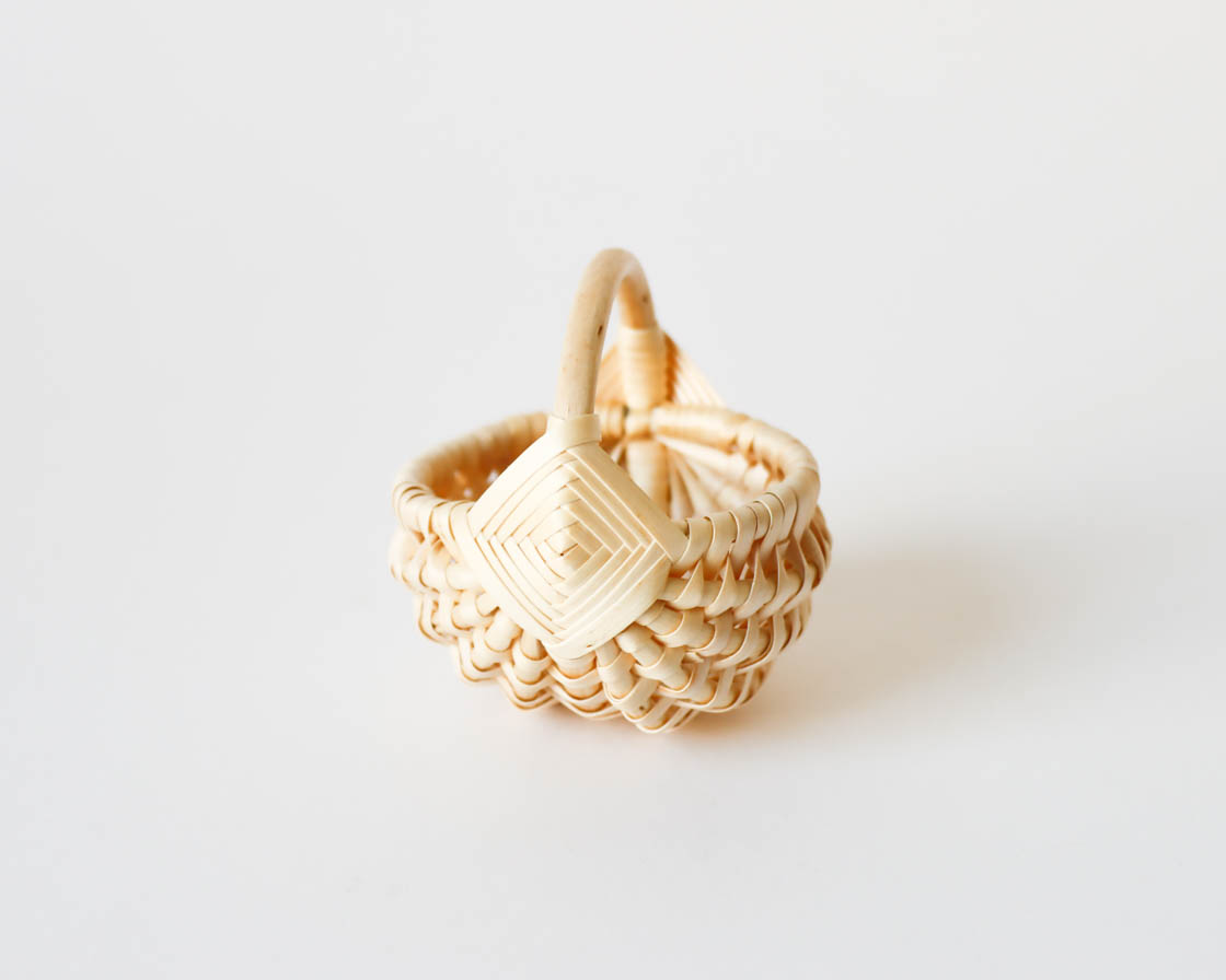 ラトビア ミニバスケット (6cm)