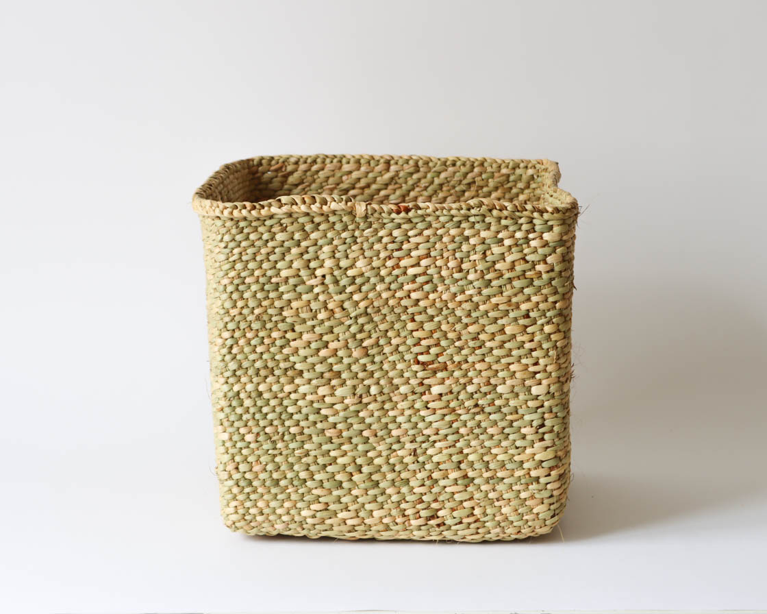 タンザニア イリンガ・バスケット (スクエア)