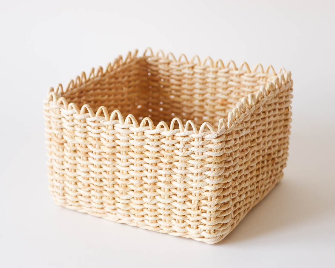 スロバキア corn husk スクエア (深)