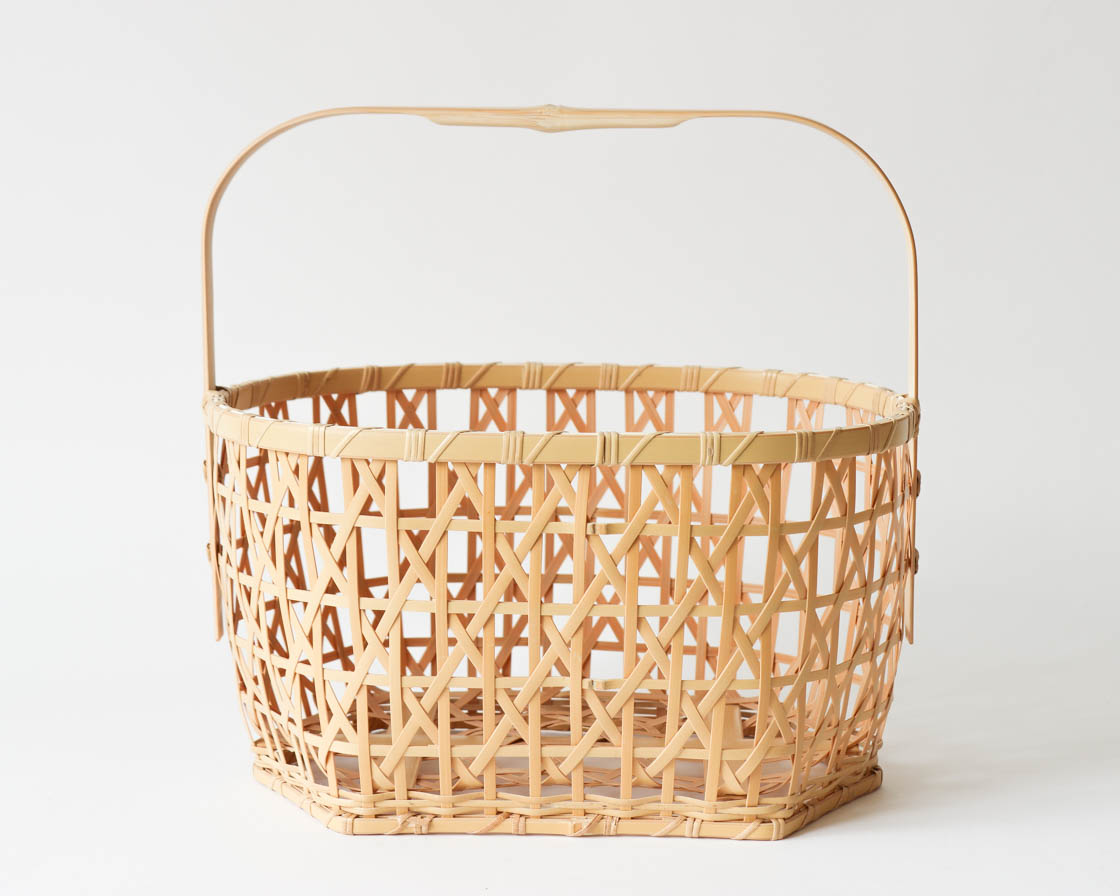 大分 真竹 星かご