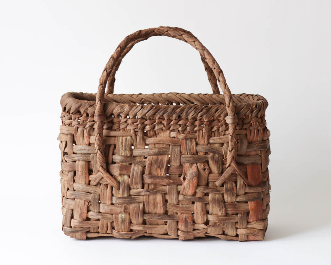 長野 やまぶどう 楕円かご (太網代 大)