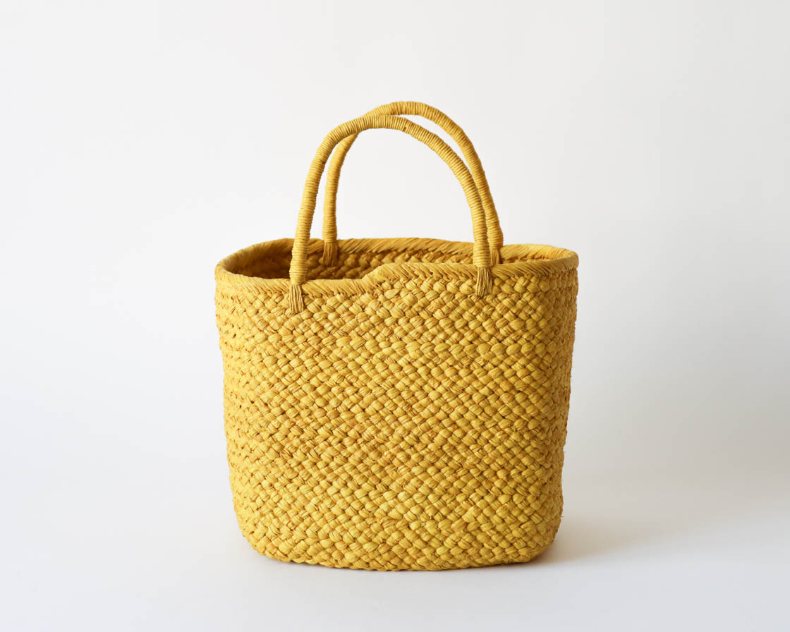 マダガスカル AMPIANA marche bag (yellow-S)
