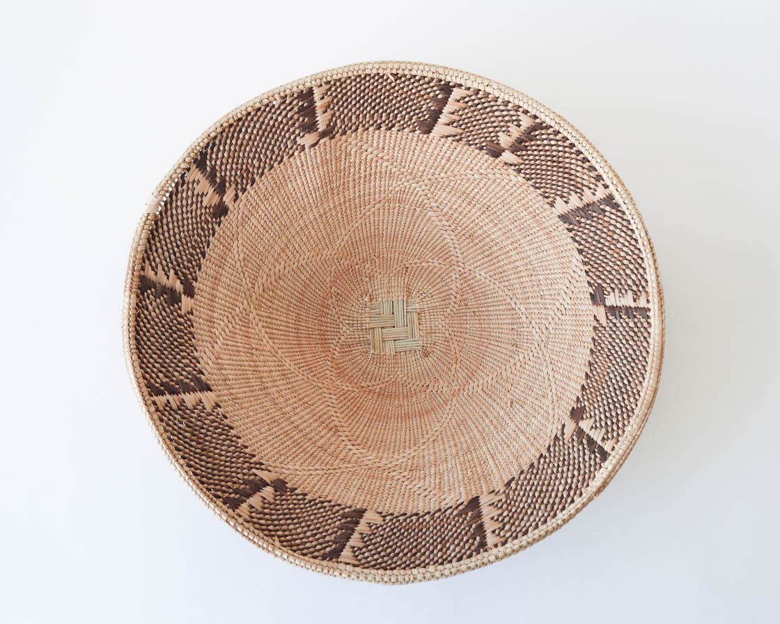 ジンバブエ 椰子 ワンゲバスケット (M)