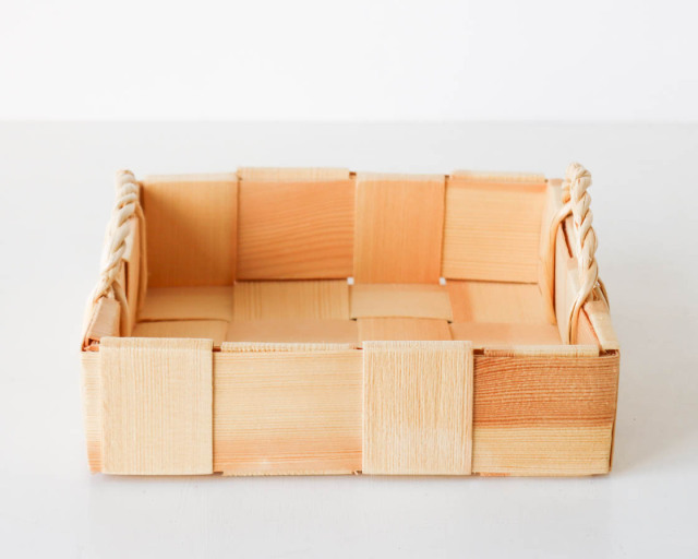 スウェーデン パイン トレイ（スクエア）