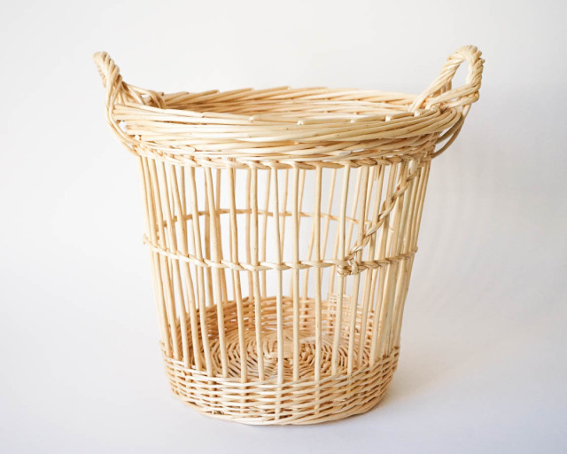 イギリス クラン バスケット (ホワイト)