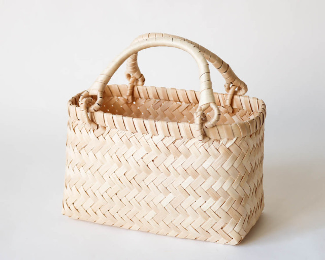 秋田 イタヤカエデ 手提げ