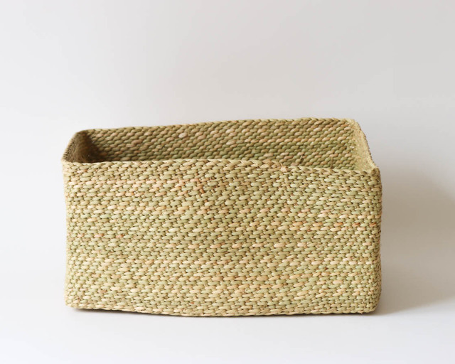 タンザニア イリンガ・バスケット (長方)