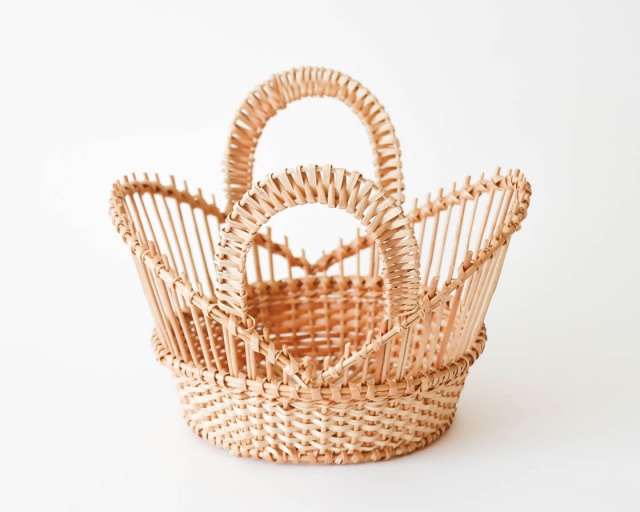 リトアニア 2ハンドル バスケット