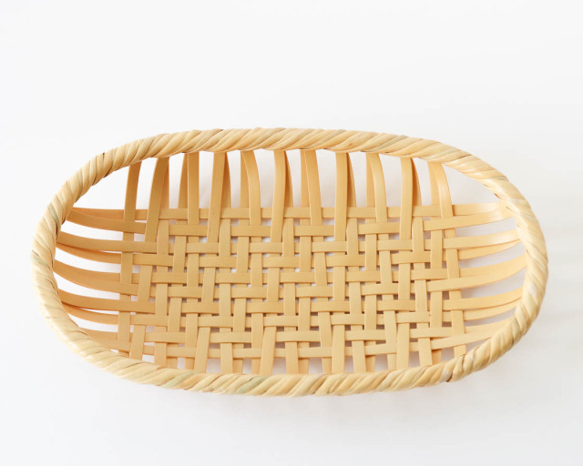 クルミかご　サワクルミ　あじろ編み　秋田　　　(カゴアミドリ クルミかご サワクルミ あじろ編み 秋田 (カゴアミドリ クルミかご