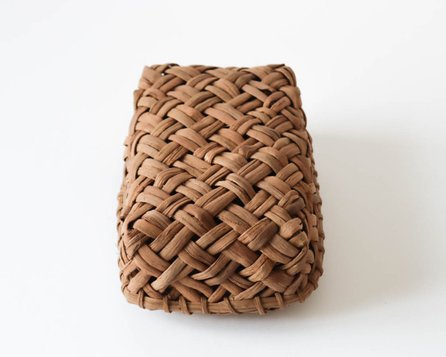 【1/19までお値下げ】山ぶどう ふたつき かご カゴアミドリ 未使用 弁当箱 1/19までお値下げ】山ぶどう ふたつき かご カゴアミドリ 未使用