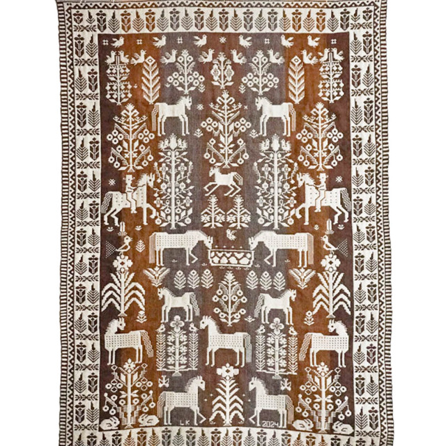 ルチナ・ケンジェルスカ【馬たちよ】130×200cm