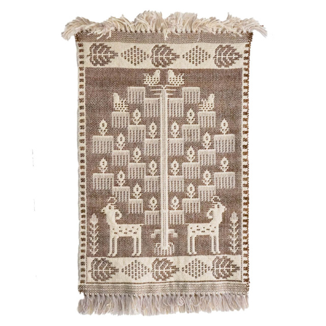 ベルナルダ・ロシチ【アルパカの生命の樹】 56×89cm