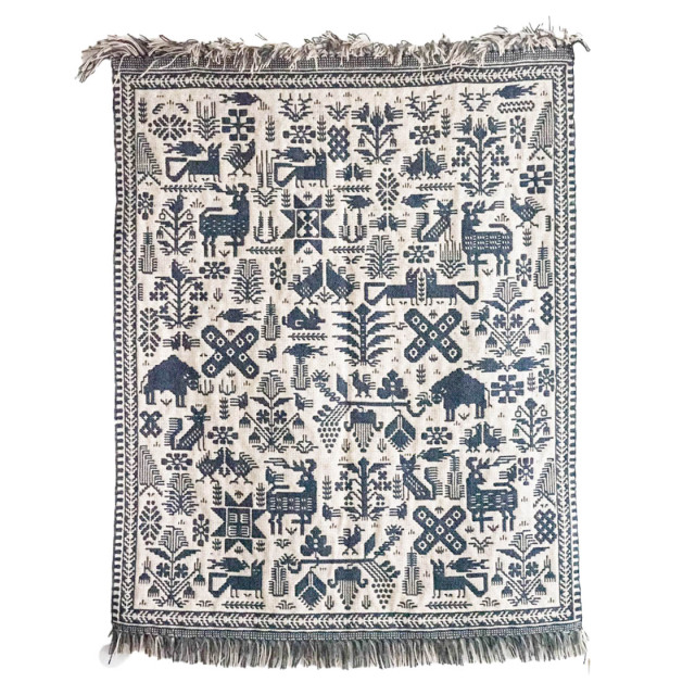 ルドガルダ・シエンコ【ヤノフ紋様】 101×125cm