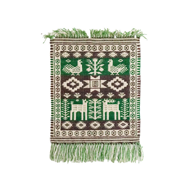 ルチナ・ケンジェルスカ【鹿と古典模様】42×50cm