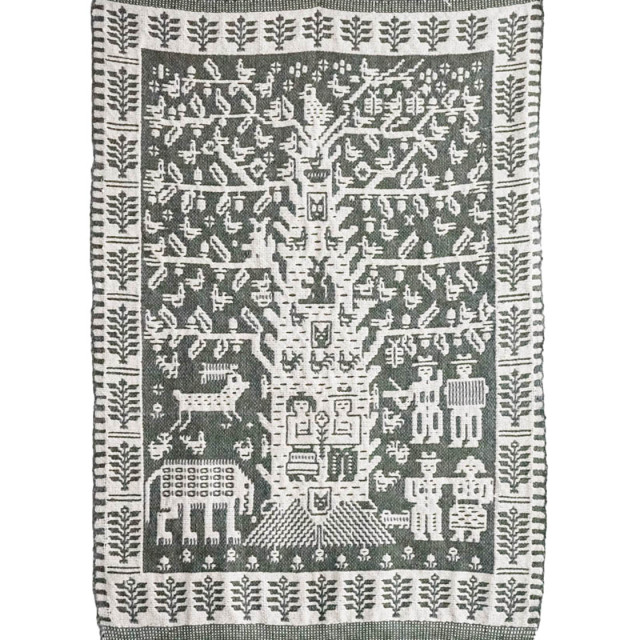 ヘレナ・ゴウコ【アダムとイブの生命の樹】 84×123cm