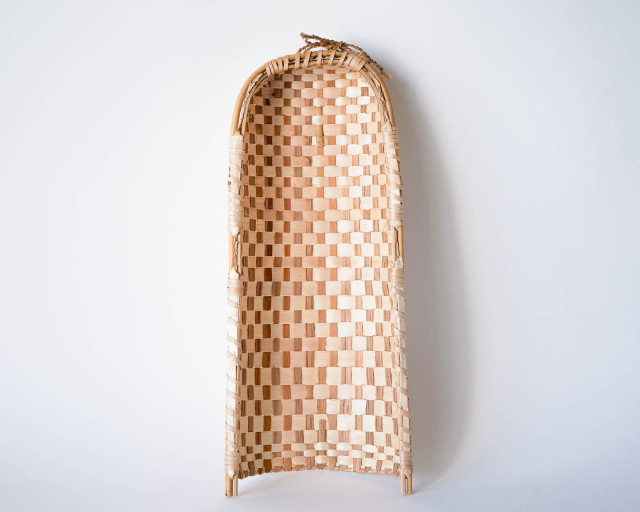 秋田 太平黒沢 短冊箕