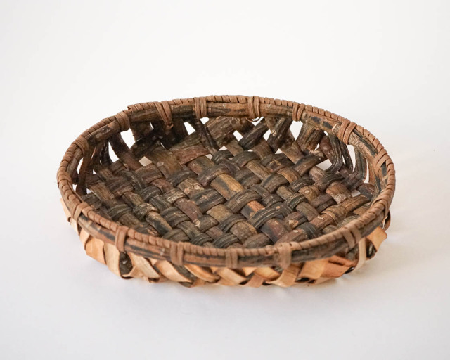長野 ウリハダカエデ テーブルかご (楕円)