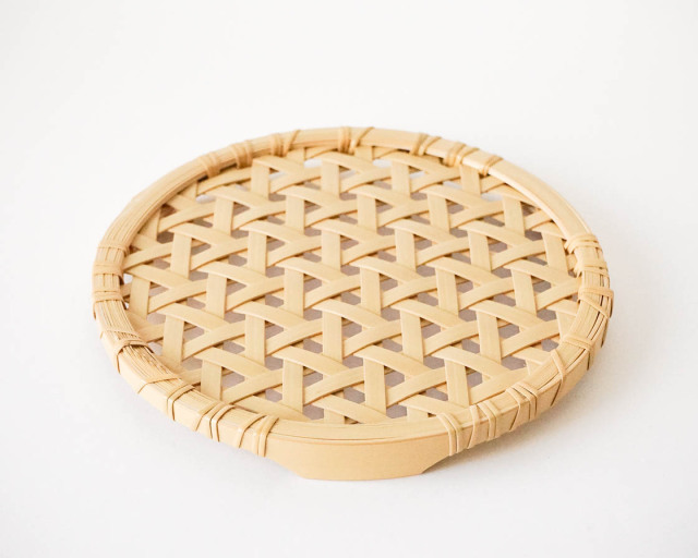 大分 真竹 高皿 kuu 21cm