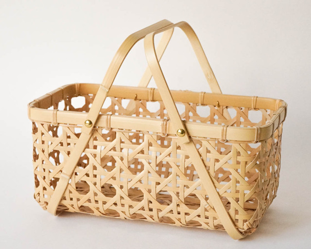 竹製　香合 大分 真竹 パンカゴ handle