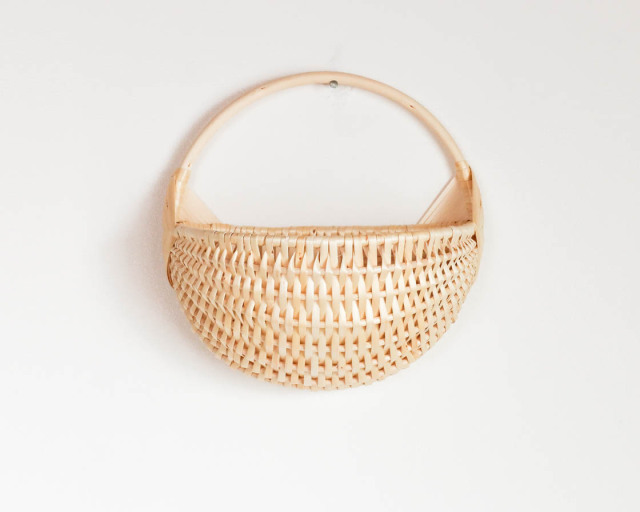 ラトビア ウォールバスケット (20cm)