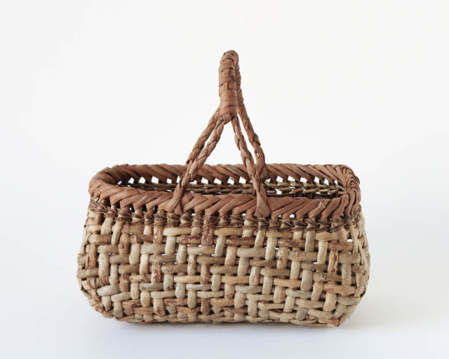 長野 くるみ 楕円かご (ワンハンドル)