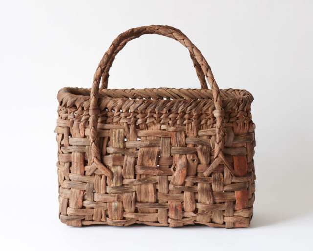 長野 やまぶどう 楕円かご (太網代 大)