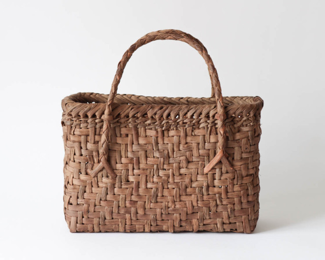 長野 やまぶどう 楕円かご (網代 中)