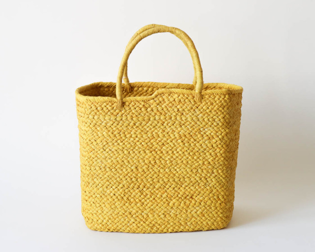 マダガスカル AMPIANA marche bag (yellow-M)