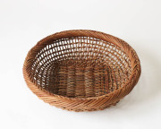 青森 あけび こだし編み 丸かご (大)