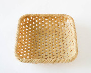 大分 亀甲編み 盛かご (正方)