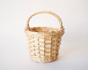 イギリス ベリー バスケット (ホワイト)