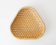 大分 亀甲編み 盛かご (三角 中)