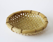 大分 真竹 盛皿 麻の葉 (大)