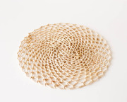 スロバキア corn husk ラウンドマット