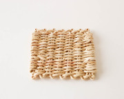 スロバキア corn husk コースター