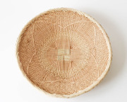 ジンバブエ 椰子 ビンガバスケット (ナチュラル L)