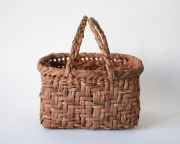 長野 やまぶどう 整理かご 正方手付き