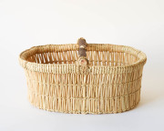 長野 わら りんごかご (小)