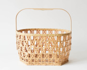 大分 真竹 星かご