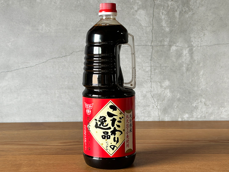 九州産丸大豆と小麦使用 こだわりの逸品 丸大豆しょうゆ 1800ml【1.9kg】