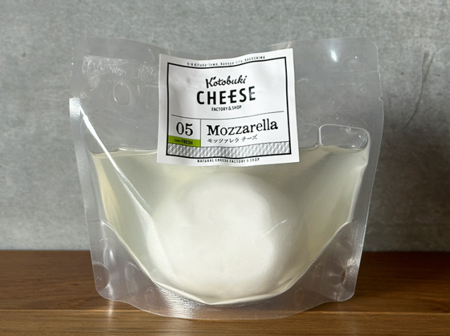 kotobuki cheeseのモッツァレラチーズ
