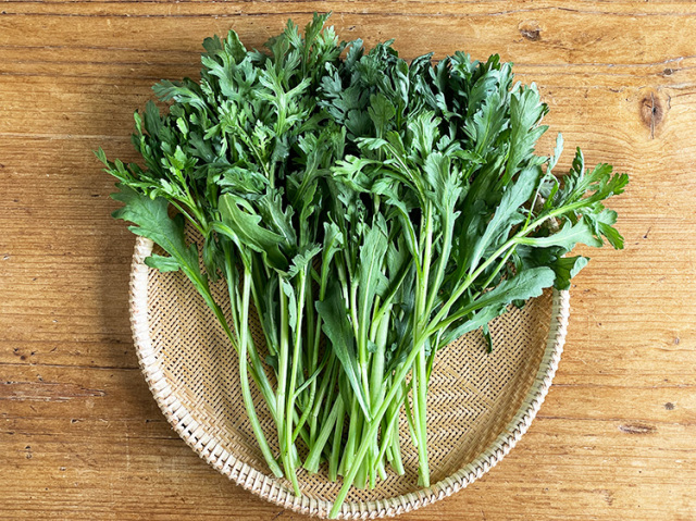 鹿児島の春菊 80g~【0.2kg】