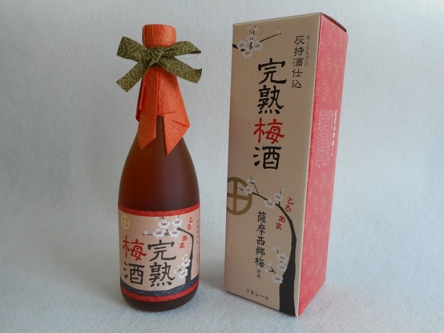 鹿児島の完熟梅酒 720ml【1.2kg】