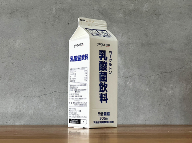 ヨーグルトン乳酸菌飲料 500ml(5倍濃縮)