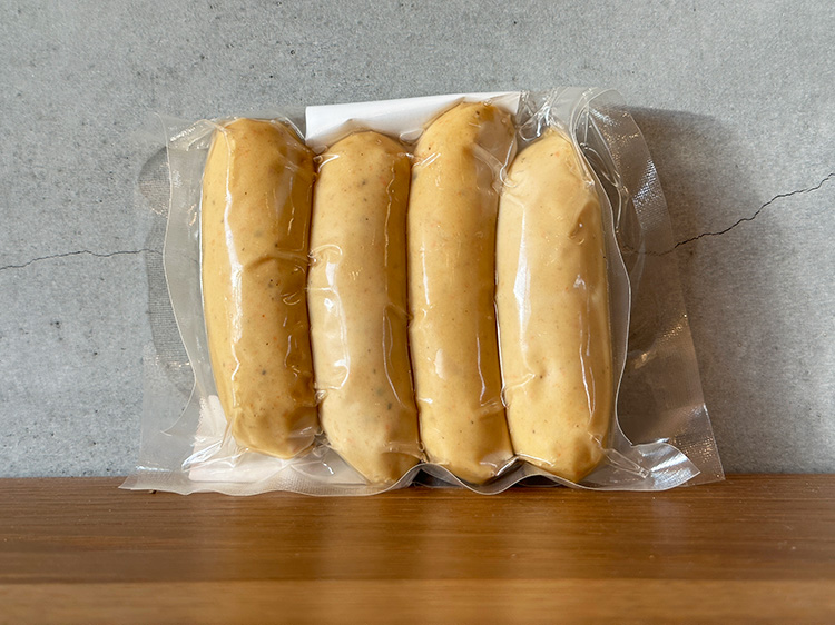 九州産地鶏の無塩せきフランクフルト 200g【0.3kg】