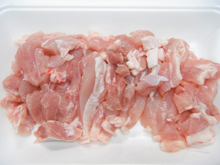 鹿児島産鶏『南国元気鶏』 もも肉(野菜炒め用カット) 200ｇ【0.2kg】