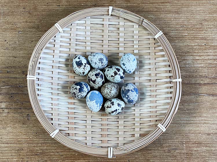 九州産のうずらの卵 10個入パック【0.1kg】